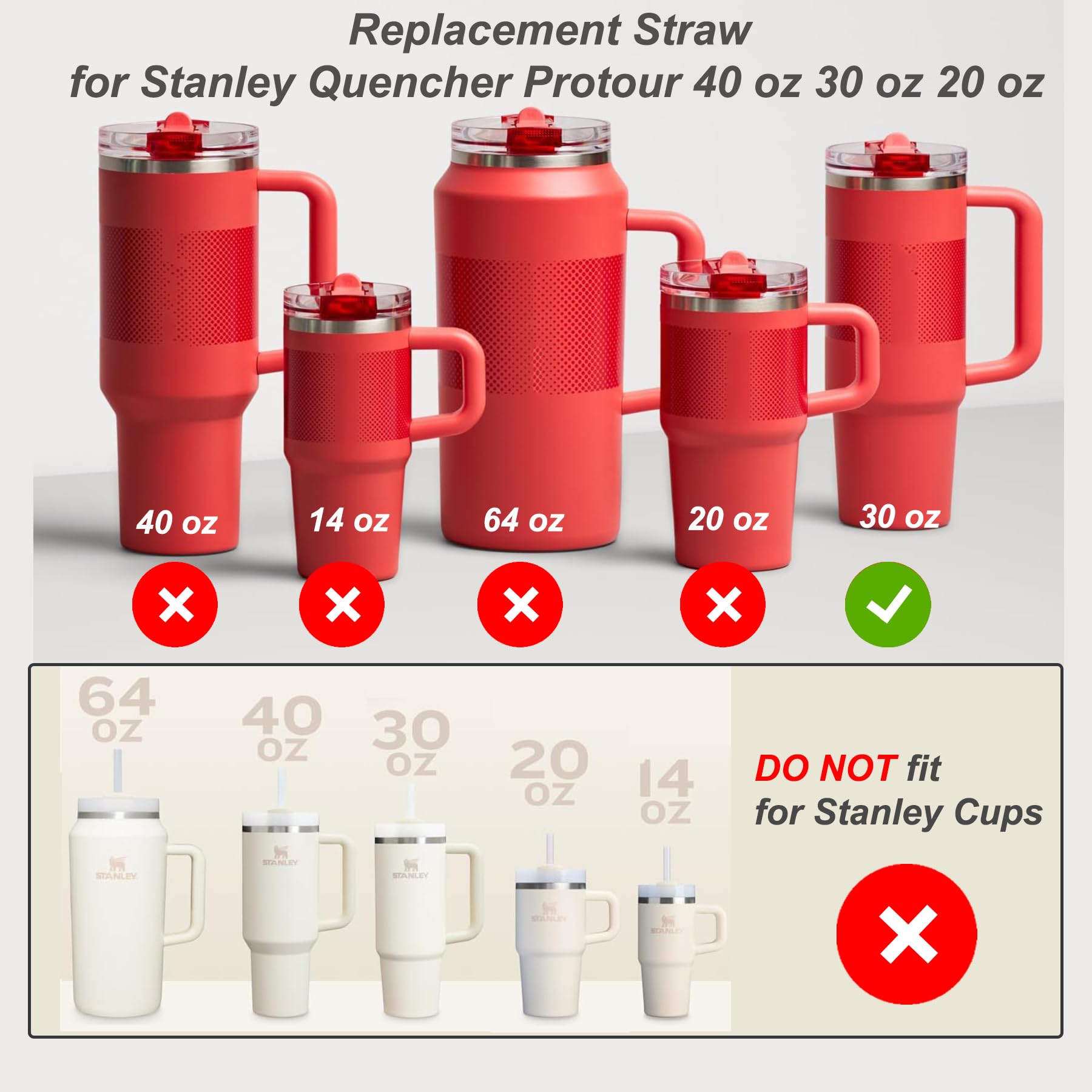 Amazon | Stanley Quencher Protourフリップストロー30オンスカップ